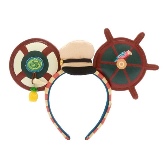 Disney Parks Mickey Mouse Main Attraction Jungle Cruise Ears Headband - Picture 1 of 13